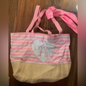 Victoria secret tote bag.